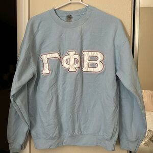 gphi crew neck💞⭐️ Gamma Phi Beta letters!